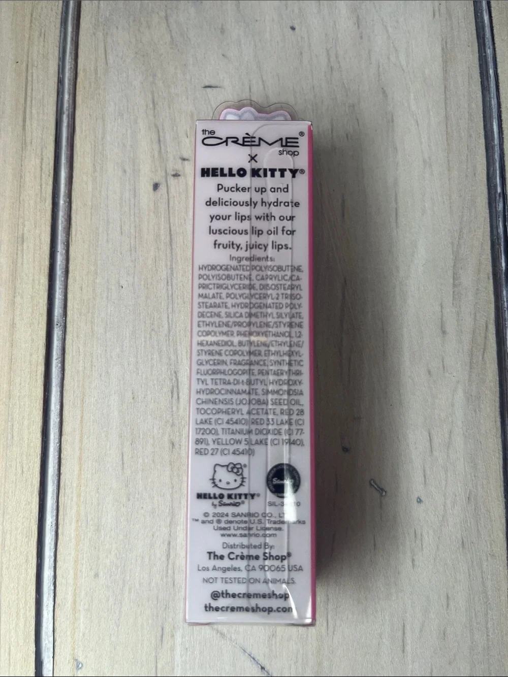 The Crème Shop x Hello Kitty Kawaii Kiss Lip Oil - Berry gummy